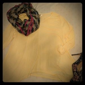 Flowy long sleeve top